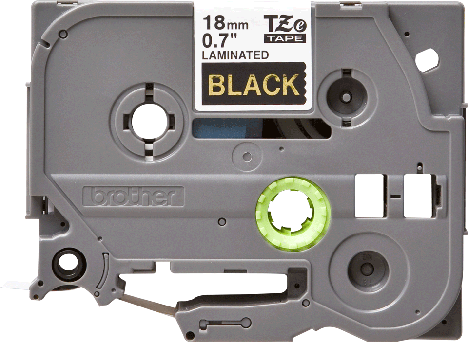 Cassette à ruban pour étiqueteuse TZe-344 Brother originale – Doré sur noir, 18 mm de large 2